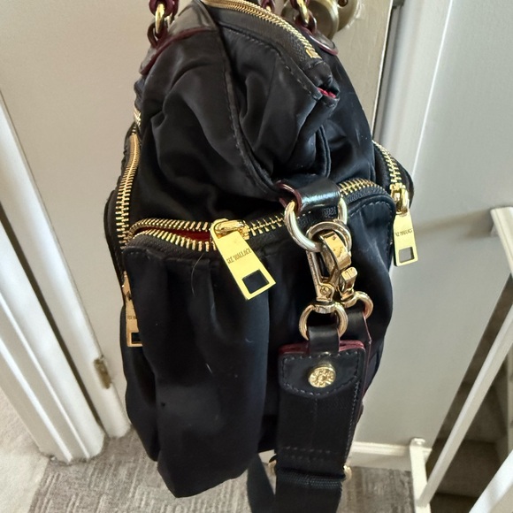 Stylish Black MZ Wallace bag nylon leather - Picture 4 of 11